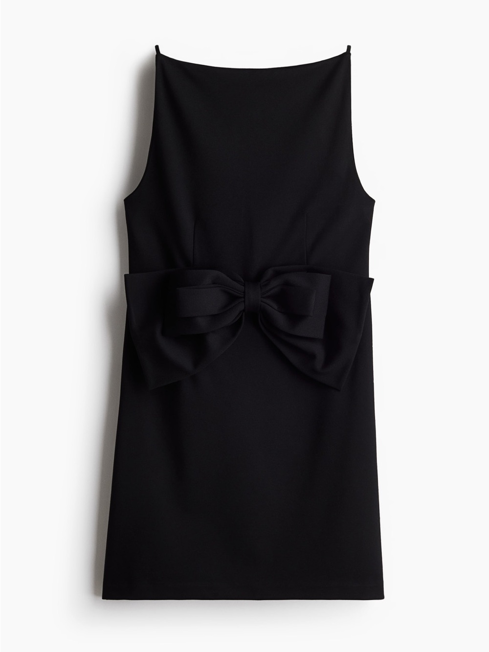 H&M Viral Black Dress with Bow